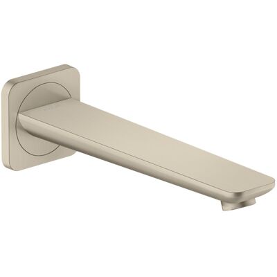 Hansgrohe Axor Citterio C Wanneneinlauf - Messing gebürstet - Ausladung 222mm Hansgrohe Axor Citterio C Wanneneinlauf - Messing gebürstet - Ausladung 222mm
