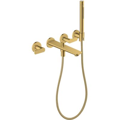 Hansgrohe Axor Citterio C Wandmontage 3-Loch-Badewannenarmatur - Badarmatur Hansgrohe Axor Citterio C Wandmontage 3-Loch-Badewannenarmatur - Badarmatur