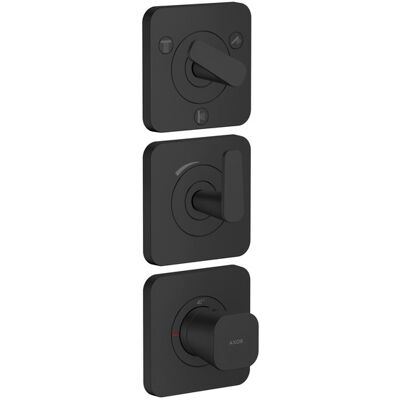 Hansgrohe Axor Citterio C Thermostatmodul - Mattschwarz - Dusch Typ Thermostat Hansgrohe Axor Citterio C Thermostatmodul - Mattschwarz - Dusch Typ Thermostat