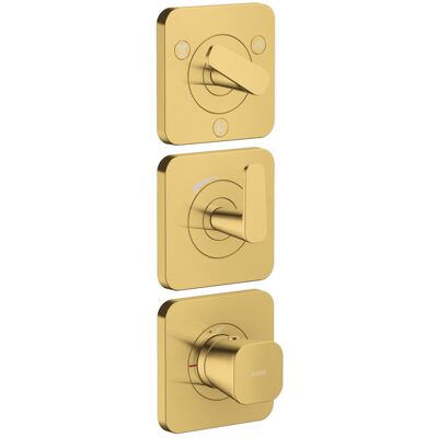 Hansgrohe Axor Citterio C Thermostatmodul - Messing poliert, Unterputz Hansgrohe Axor Citterio C Thermostatmodul - Messing poliert, Unterputz