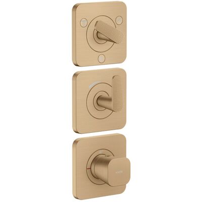 Hansgrohe Axor Citterio C Thermostatmodul - Brushed Bronze - Duschtyp Hansgrohe Axor Citterio C Thermostatmodul - Brushed Bronze - Duschtyp