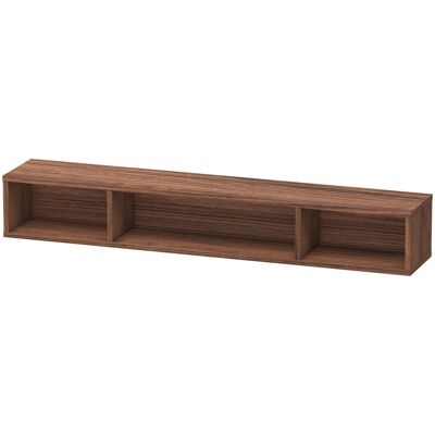 Duravit Nussbaum Dunkel Wandregal - 3 Fächer - 80x14cm - Wandregal Duravit Nussbaum Dunkel Wandregal - 3 Fächer - 80x14cm - Wandregal