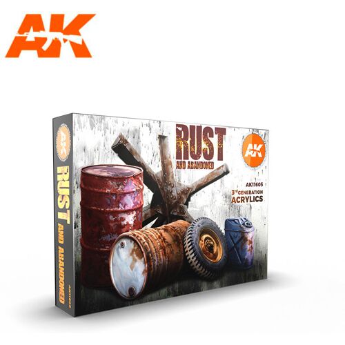 AK Interactive Rust Set (6x17ml)