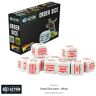 Warlord Games Bolt Action Order Dice Pack - White (12)