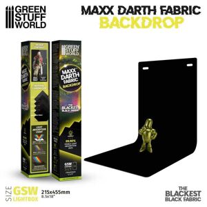 Green Stuff World Maxx Darth Black - Photo background 215x455mm