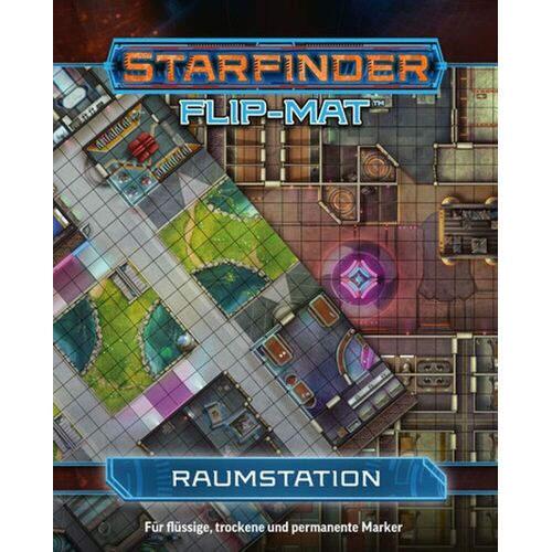 Ulisses Spiele Starfinder Flip-Mat: Raumstation