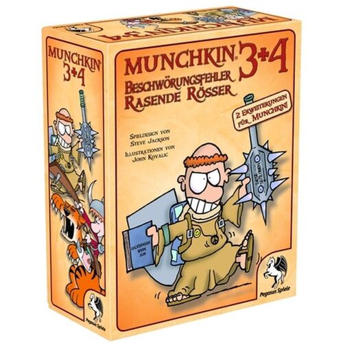 Pegasus Spiele Munchkin 3+4