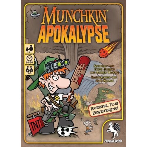 Pegasus Spiele Munchkin Apokalypse 1+2