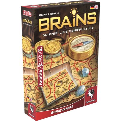 Pegasus Spiele Brains - Schatzkarte