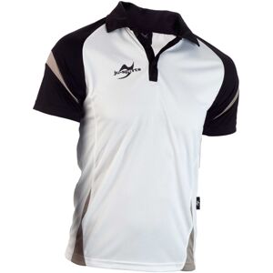 Ju-Sports Teamwear Element C2 Polo Shirt Weiss Schwarz - Größe L