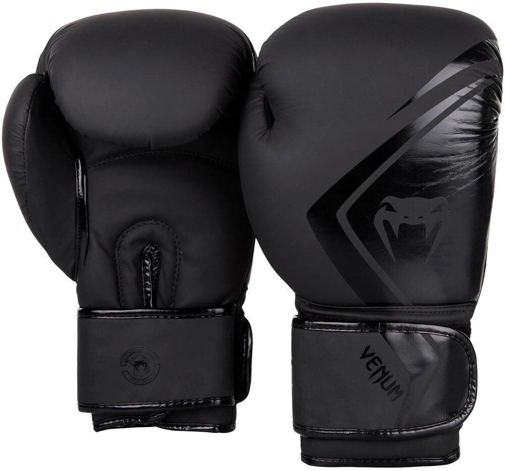 Venum Contender 2.0 Boxing Gloves Black Black - Gewicht 12 oz