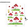 Wandtattoo Kinderzimmer Pilz Set