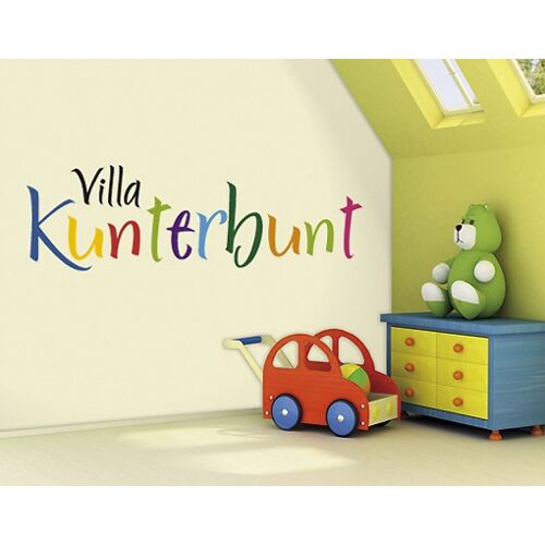 Wandtattoo Kinderzimmer No.SF541 Villa Kunterbunt