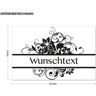 Wunschtext-Wandtattoo Wunschtext-Wellness Wunschtext