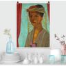 Poster Kunstdruck - Hochformat Paula Modersohn-Becker - Selbstbildnis mit Hut