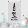 Poster Bier Ist Mein Yoga