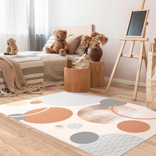 Vinyl-Teppich Kinderteppich grafisch - Sand und Wüste