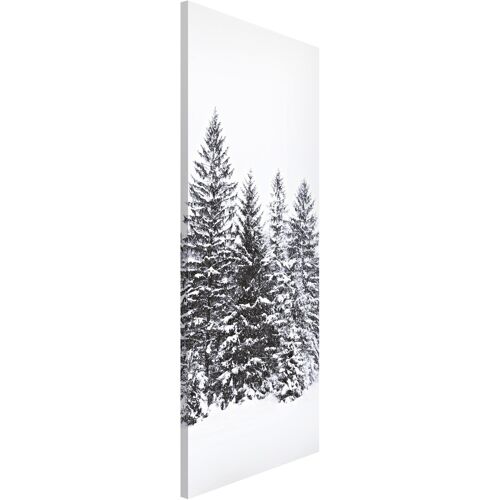 Magnettafel Dunkle Winterlandschaft