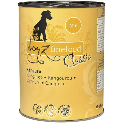 Dogz Finefood No. 06 Känguru   6 x 400 g