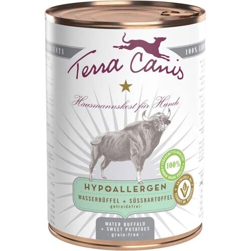 Terra Canis Hypoallergen - Wasserbüffel & Süßkartoffel   6 x 400 g