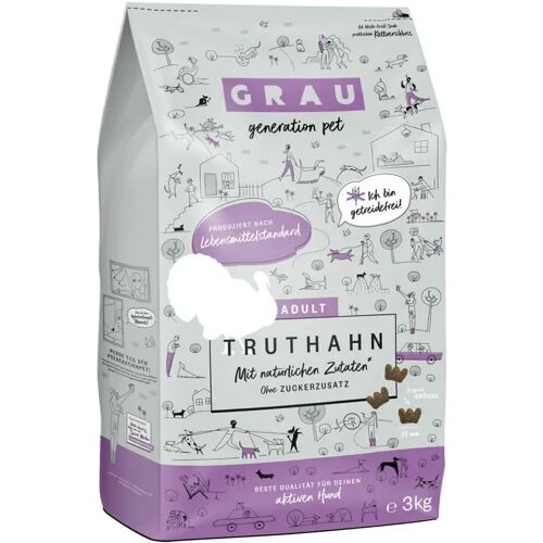 Grau Hund Truthahn   3 kg