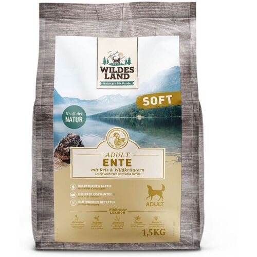 Wildes Land Soft Adult - Ente mit Reis und Wildkräutern   4 x 1,5 kg