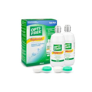 Alcon Opti-Free RepleniSH 2 x 300 ml mit Behälter - pflegemittel für kontaktlinsen