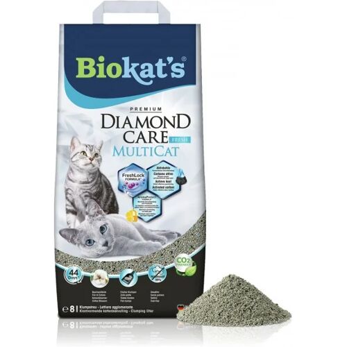 Biokat's Diamond Care MultiCat Fresh 8 Liter Katzenstreu