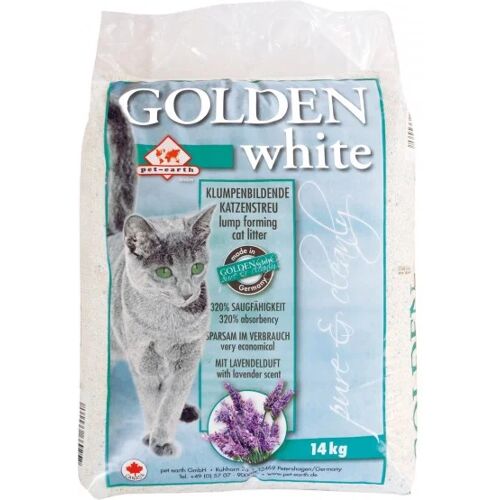 Golden Grey GOLDEN white 14kg Katzenstreu mit Lavendelduft