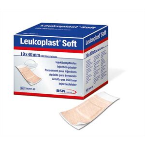 BSN medical GmbH LEUKOPLAST soft Injektionspflaster Strips 19 x 40 mm, 100 Stück