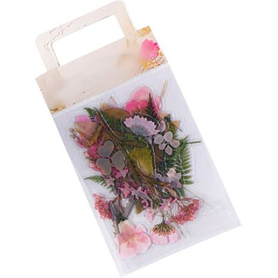 JUTE Mu Ran Pet Sticker Pack – Wilderness Depths Serie: Diy-journal-sticker Mit Pflanzenmotiven (40 Stück) – Past Flower Dye JUTE Mu Ran Pet Sticker Pack – Wilderness Depths Serie: Diy-journal-sticker Mit Pflanzenmotiven (40 Stück) – Past Flower Dye