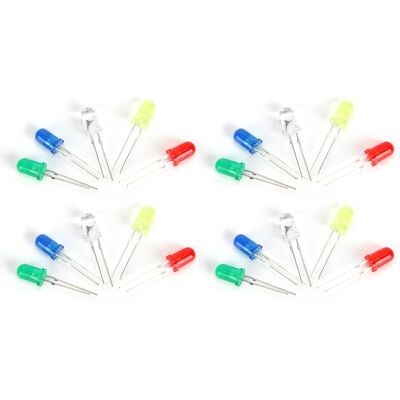 HEAT 500 Led-leuchtdioden (5 Mm) In Verschiedenen Farben, Ungiftig, Energiesparend, Für Diy-dekorationen HEAT 500 Led-leuchtdioden (5 Mm) In Verschiedenen Farben, Ungiftig, Energiesparend, Für Diy-dekorationen