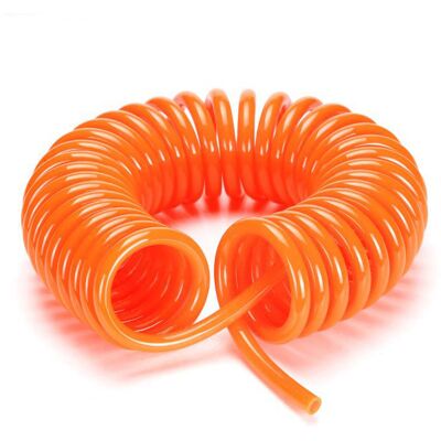 HEAT Spiral-luftschlauch, Pneumatische Leitung, Gute Abdichtung, Schnellkupplung Für Kompressorpumpe, 15 M / 49,21 Ft, 8 X 5 HEAT Spiral-luftschlauch, Pneumatische Leitung, Gute Abdichtung, Schnellkupplung Für Kompressorpumpe, 15 M / 49,21 Ft, 8 X 5