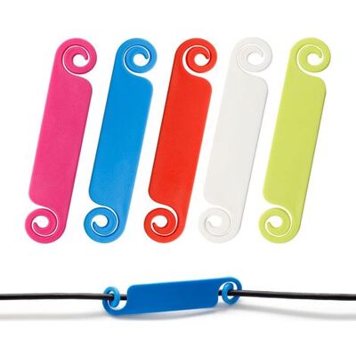 OEM 50 Stück Mehrfarbige Kabeletiketten Zur Kabelkennzeichnung Und -identifizierung, Uv-beständig, Wasserdicht, Reißfest, Langlebig (5 Farben) OEM 50 Stück Mehrfarbige Kabeletiketten Zur Kabelkennzeichnung Und -identifizierung, Uv-beständig, Wasserdicht, Reißfest, Langlebig (5 Farben)