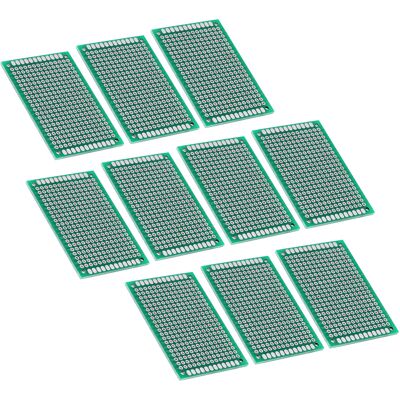 HEAT 10 Stück 4 X 6 Cm Doppelseitige Prototyping-diy-löt-universal-leiterplatten HEAT 10 Stück 4 X 6 Cm Doppelseitige Prototyping-diy-löt-universal-leiterplatten