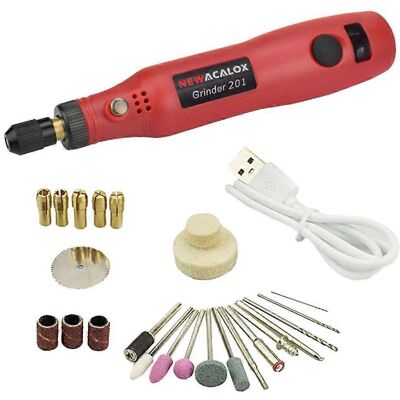 OEM 10w Hobby Craft Mini-bohrschleifer-set Zum Modellbau, Polieren Und Bohren – Rot OEM 10w Hobby Craft Mini-bohrschleifer-set Zum Modellbau, Polieren Und Bohren – Rot