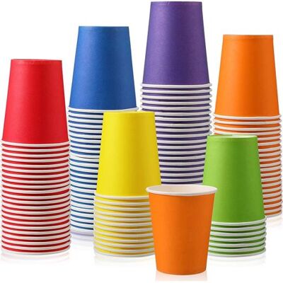 OEM 60 Stück Einweg-pappbecher, 250 Ml, Mehrfarbige Becher, Diy-partybecher, Biologisch Abbaubare Und Kompostierbare Becher Für Geburtstagsfeiern, Hochzeiten Und Feiertage (6 Farben) OEM 60 Stück Einweg-pappbecher, 250 Ml, Mehrfarbige Becher, Diy-partybecher, Biologisch Abbaubare Und Kompostierbare Becher Für Geburtstagsfeiern, Hochzeiten Und Feiertage (6 Farben)