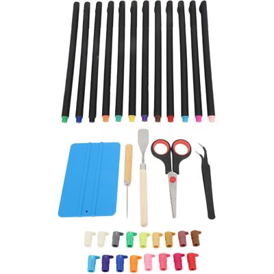 HEAT Vinyl-schneidewerkzeug, Linienmarkierer Und Stifthalter, Bastelset Zum Entgittern Für Diy-scrapbooking- Und Handarbeitsprojekte HEAT Vinyl-schneidewerkzeug, Linienmarkierer Und Stifthalter, Bastelset Zum Entgittern Für Diy-scrapbooking- Und Handarbeitsprojekte