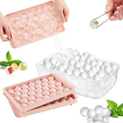 OEM 3-teiliges Silikon-eiswürfel-set (kugelförmig) 33 Runde Eiswürfel, Leicht Zu Entnehmen & Lebensmittelecht, 12,6 Cm/20,5 Cm OEM 3-teiliges Silikon-eiswürfel-set (kugelförmig) 33 Runde Eiswürfel, Leicht Zu Entnehmen & Lebensmittelecht, 12,6 Cm/20,5 Cm