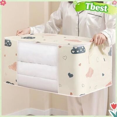OEM Tbest Sac De Rangement Pour Couettes Comforters Storage Bag Nonwoven Fabric Clear Window Reinforced Handle Bagagerie Bidon L Moyen OEM Tbest Sac De Rangement Pour Couettes Comforters Storage Bag Nonwoven Fabric Clear Window Reinforced Handle Bagagerie Bidon L Moyen