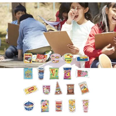 JUTE Infeel.me Sticker-set – Food-kollektion: Dekorative Sticker Für Diy-food-journaling (40 Blatt) – Knusprige Chips JUTE Infeel.me Sticker-set – Food-kollektion: Dekorative Sticker Für Diy-food-journaling (40 Blatt) – Knusprige Chips