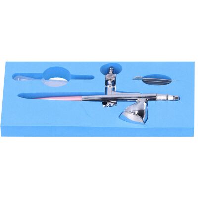HEAT G1/8 Airbrush-pistolen-set Zum Malen, Dekorieren Und Modellbauen, Pinkes Künstler-set HEAT G1/8 Airbrush-pistolen-set Zum Malen, Dekorieren Und Modellbauen, Pinkes Künstler-set