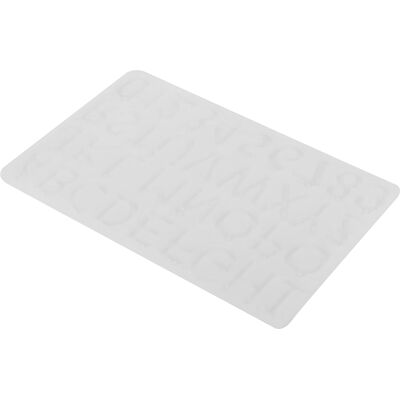 HEAT Diy-set Zum Formen Von Alphabet Und Zahlen, Silikonform Für Kekse, Kuchen, Schmuck, Schlüsselanhänger, Dekorationen HEAT Diy-set Zum Formen Von Alphabet Und Zahlen, Silikonform Für Kekse, Kuchen, Schmuck, Schlüsselanhänger, Dekorationen