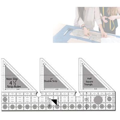 JUTE 45°/60°/90° Acryl-maßband (1 Stück) – Messen, Schneiden, Nähen, Quilten, Büro Und Basteln – 45° 10-zoll-schneidelineal JUTE 45°/60°/90° Acryl-maßband (1 Stück) – Messen, Schneiden, Nähen, Quilten, Büro Und Basteln – 45° 10-zoll-schneidelineal