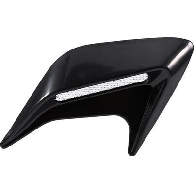 HEAT 2x Dekorative Lufteinlässe Für Die Motorhaube, Universelles Schwarzes Lüftungsgitter, Diy-lufthutze, Auto-lufteinlass HEAT 2x Dekorative Lufteinlässe Für Die Motorhaube, Universelles Schwarzes Lüftungsgitter, Diy-lufthutze, Auto-lufteinlass