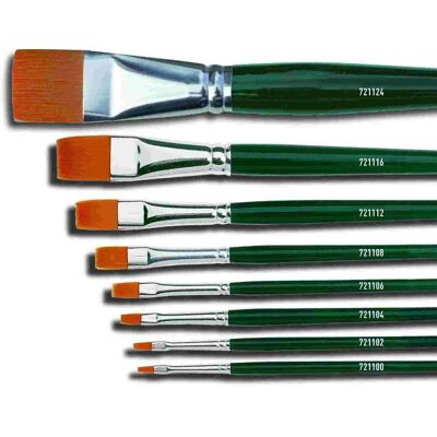 Hobby Line - BASIC - grüner Holzgriff - Pinsel Hobby Line - BASIC - grüner Holzgriff - Pinsel