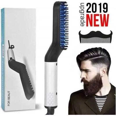 Generic Multifunktionaler Bartglätter, Bart- Und Haarglätter Für Männer, Schneller Bartglättungskamm, Glättet Seitenpartien Und Glättet Das Haar Generic Multifunktionaler Bartglätter, Bart- Und Haarglätter Für Männer, Schneller Bartglättungskamm, Glättet Seitenpartien Und Glättet Das Haar