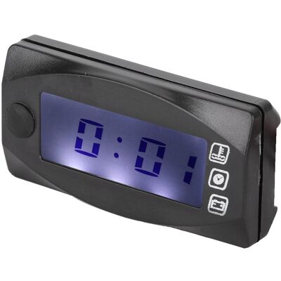 HEAT 3-in-1 Motorradinstrument: Digitales Thermometer, Wassertemperaturanzeige, Uhrzeit, Voltmeter HEAT 3-in-1 Motorradinstrument: Digitales Thermometer, Wassertemperaturanzeige, Uhrzeit, Voltmeter