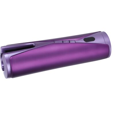 HEAT Kabelloser, Wiederaufladbarer Usb-lockenstab Mit Automatischer Rotation Für Lockiges Haar, Lila, Mit Automatischer Drehfunktion HEAT Kabelloser, Wiederaufladbarer Usb-lockenstab Mit Automatischer Rotation Für Lockiges Haar, Lila, Mit Automatischer Drehfunktion