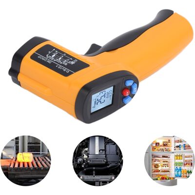 JUTE Gm550 Berührungsloses Thermometer, Industrielles Infrarot-thermometer, Pistolenthermometer, Digitales Thermometer JUTE Gm550 Berührungsloses Thermometer, Industrielles Infrarot-thermometer, Pistolenthermometer, Digitales Thermometer